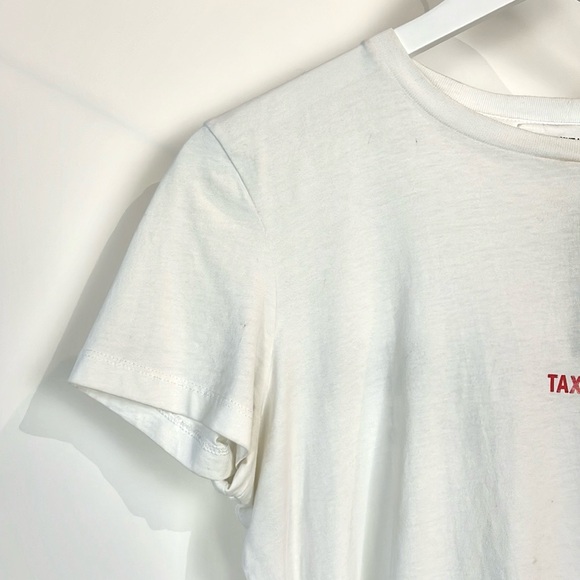 Helmut Lang White Paris Taxi Tee - Picture 4 of 12